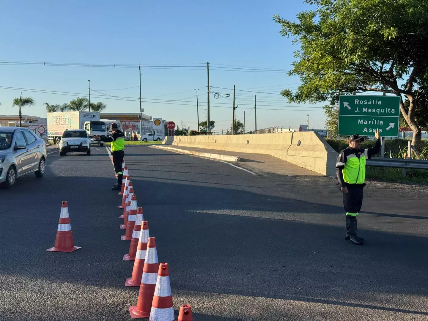 Emdurb promove teste de trânsito na zona Norte de Marília